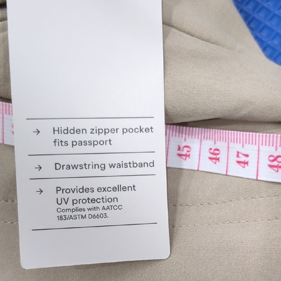 Beige Drawstring Shorts - Picture 12 of 15